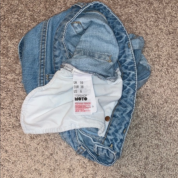 Topshop highwaist shorts - Picture 2 of 2